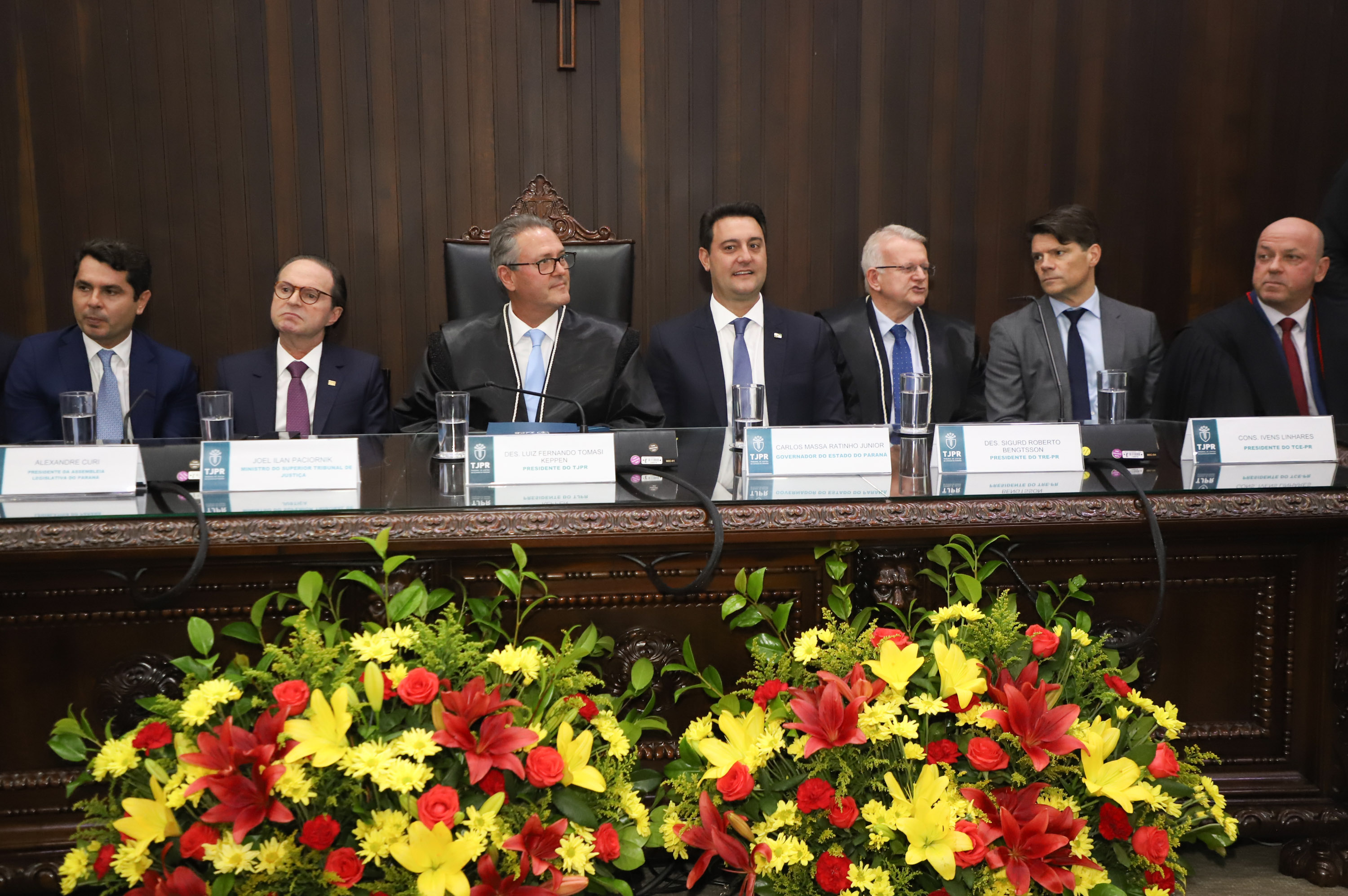 Posse da nova diretoria do Tribunal de Justiça do Estado do Paraná (TJPR)