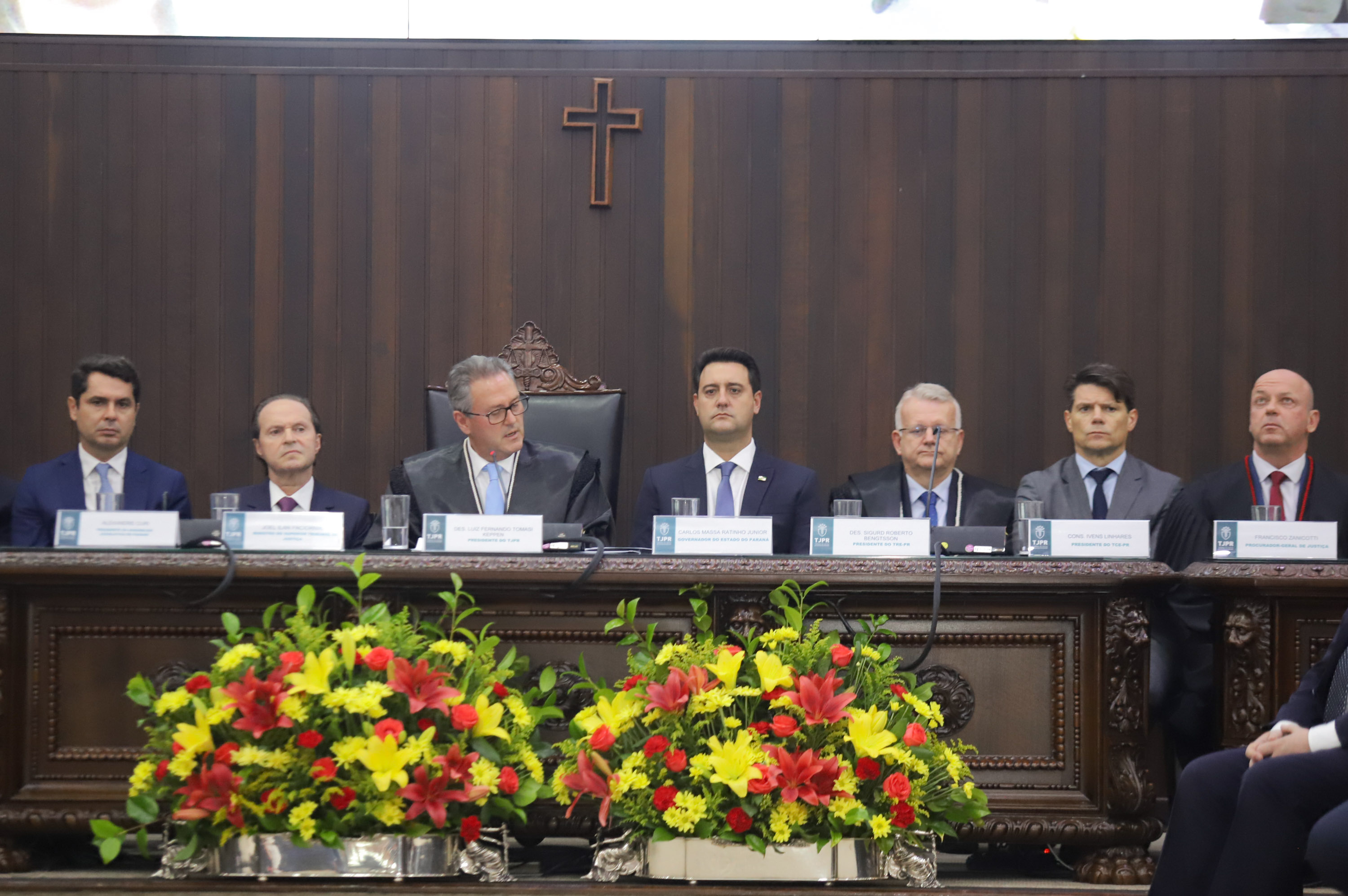 Posse da nova diretoria do Tribunal de Justiça do Estado do Paraná (TJPR)