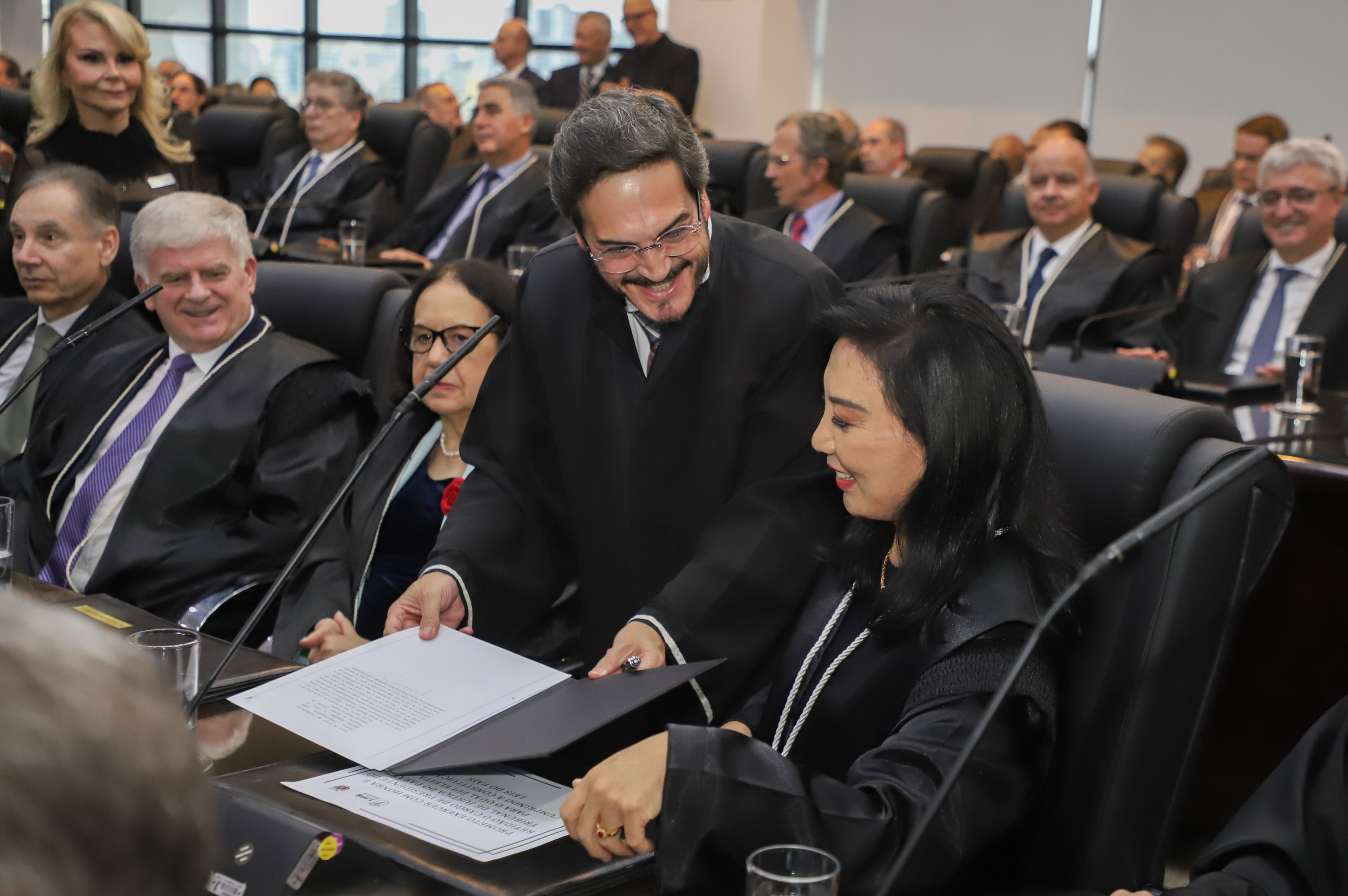 Posse da nova diretoria do Tribunal de Justiça do Estado do Paraná (TJPR)