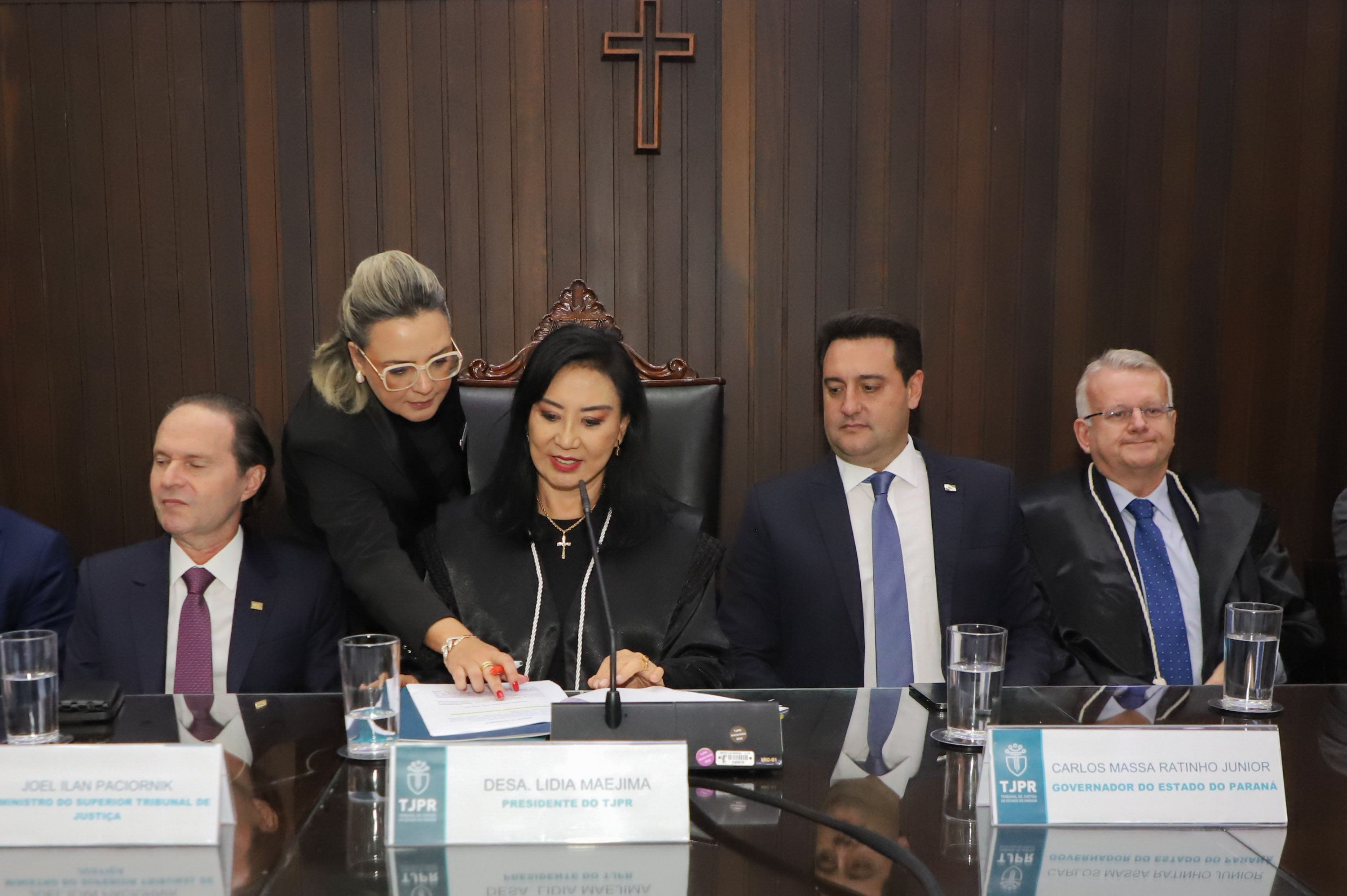 Posse da nova diretoria do Tribunal de Justiça do Estado do Paraná (TJPR)