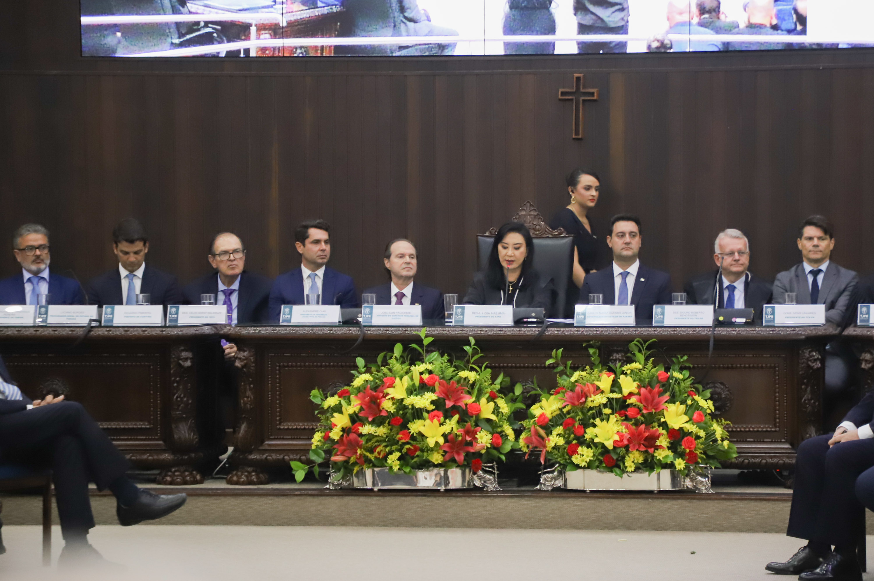 Posse da nova diretoria do Tribunal de Justiça do Estado do Paraná (TJPR)