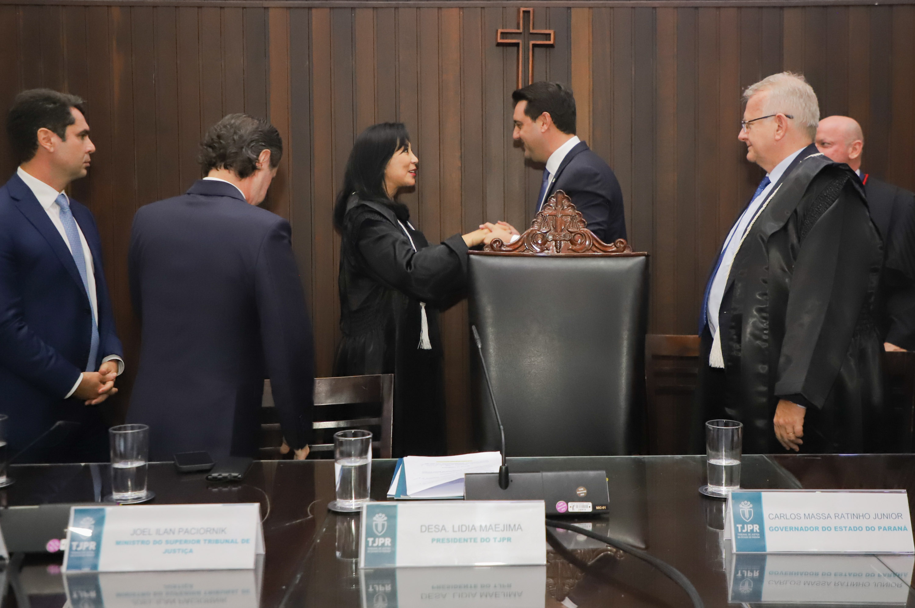 Posse da nova diretoria do Tribunal de Justiça do Estado do Paraná (TJPR)