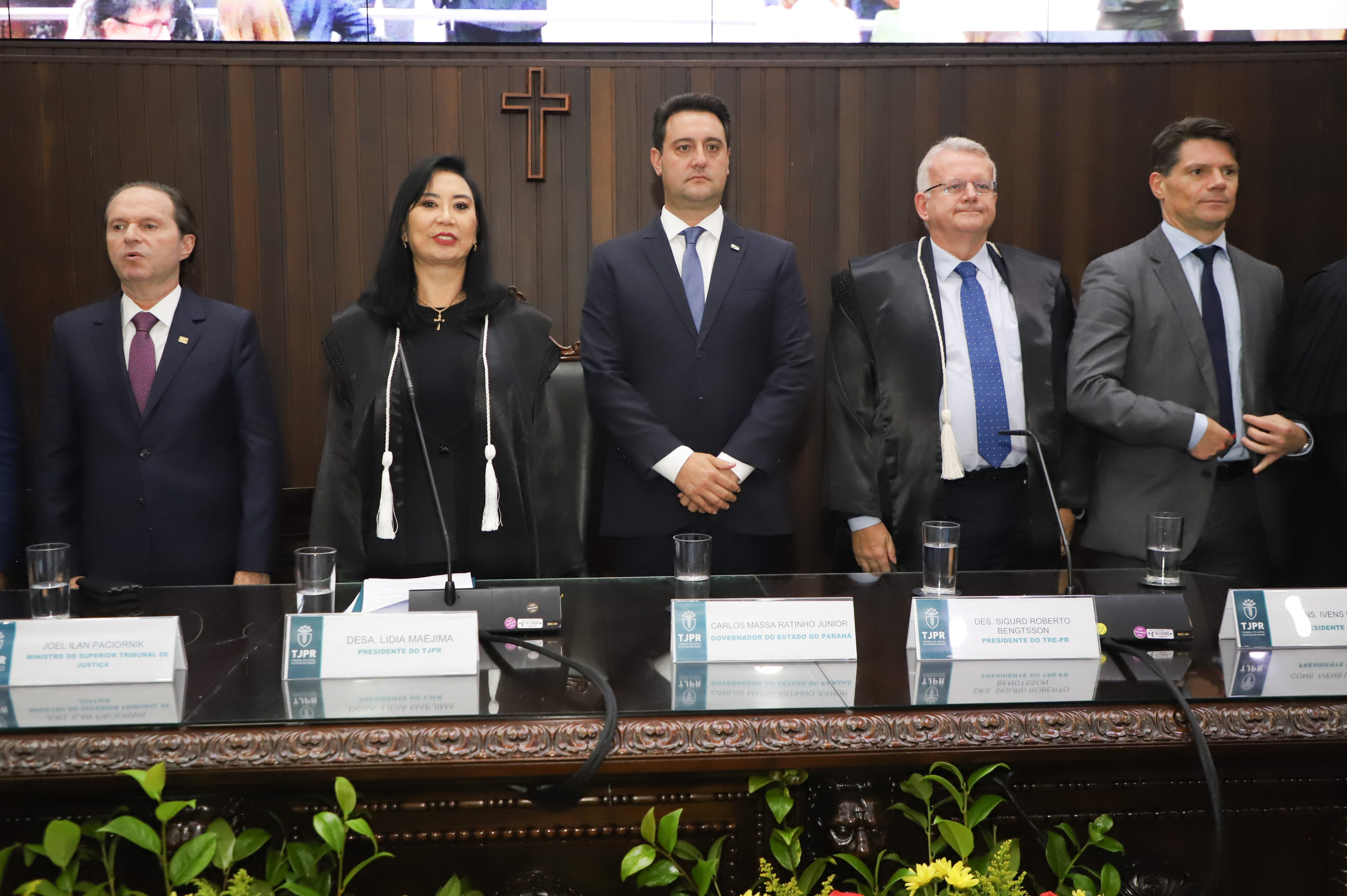 Posse da nova diretoria do Tribunal de Justiça do Estado do Paraná (TJPR)
