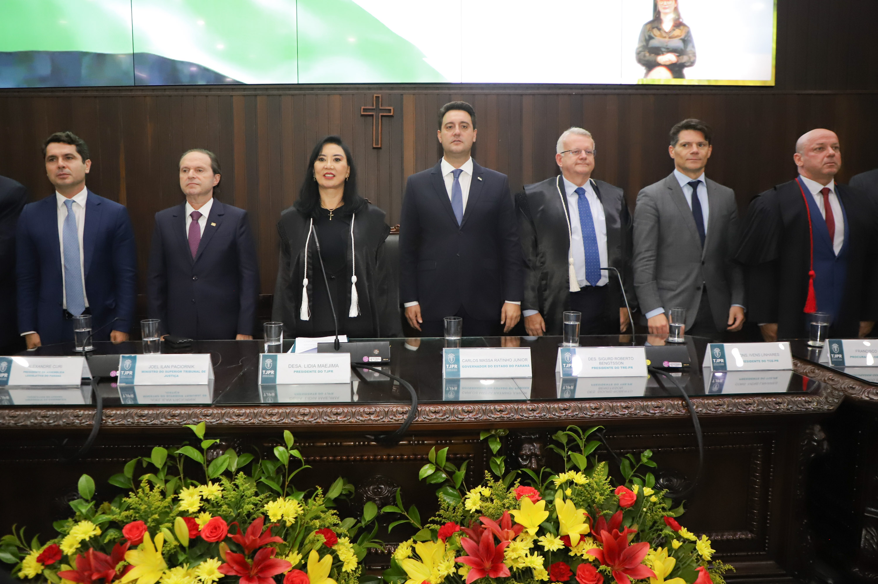 Posse da nova diretoria do Tribunal de Justiça do Estado do Paraná (TJPR)