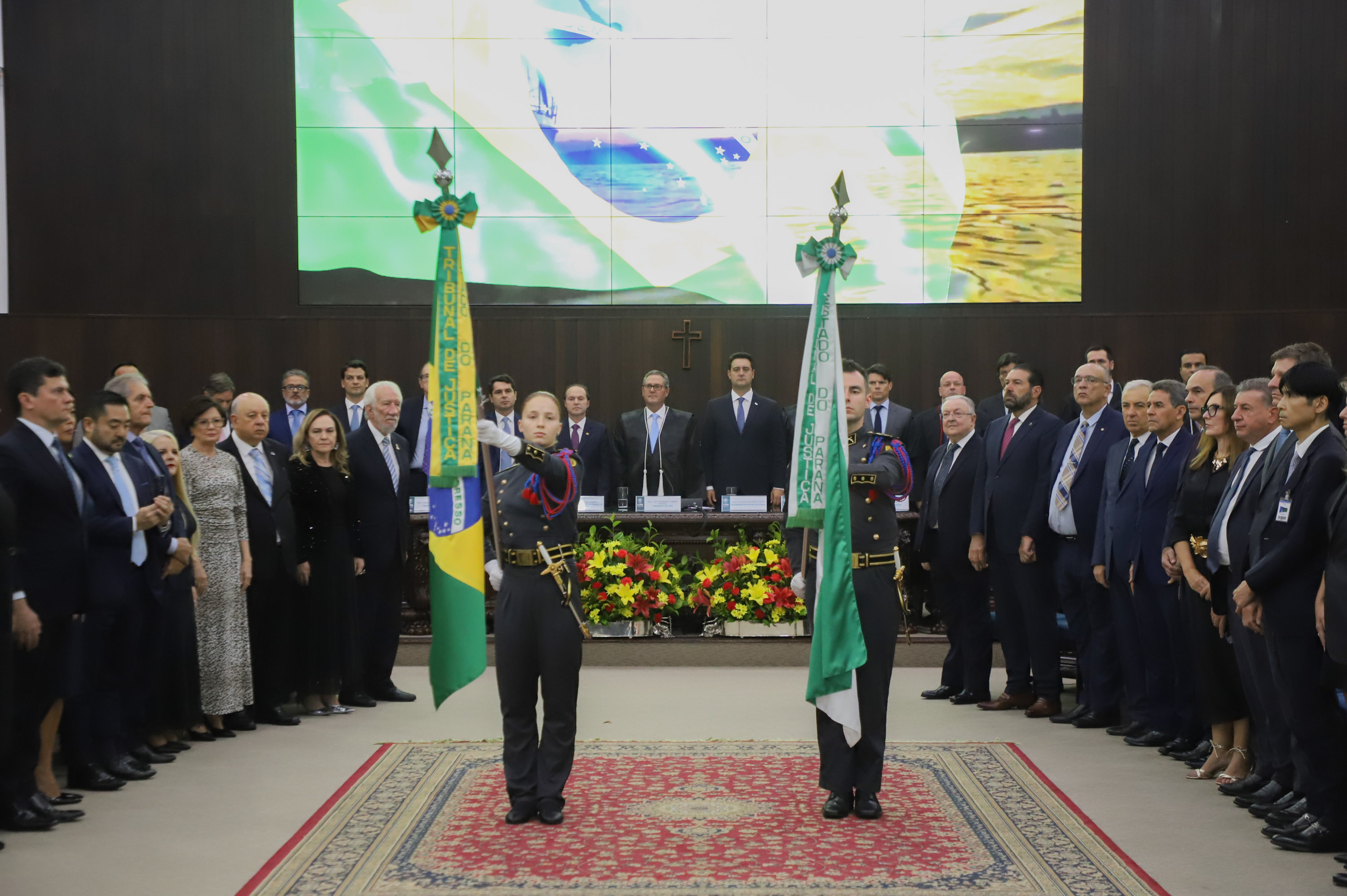 Posse da nova diretoria do Tribunal de Justiça do Estado do Paraná (TJPR)