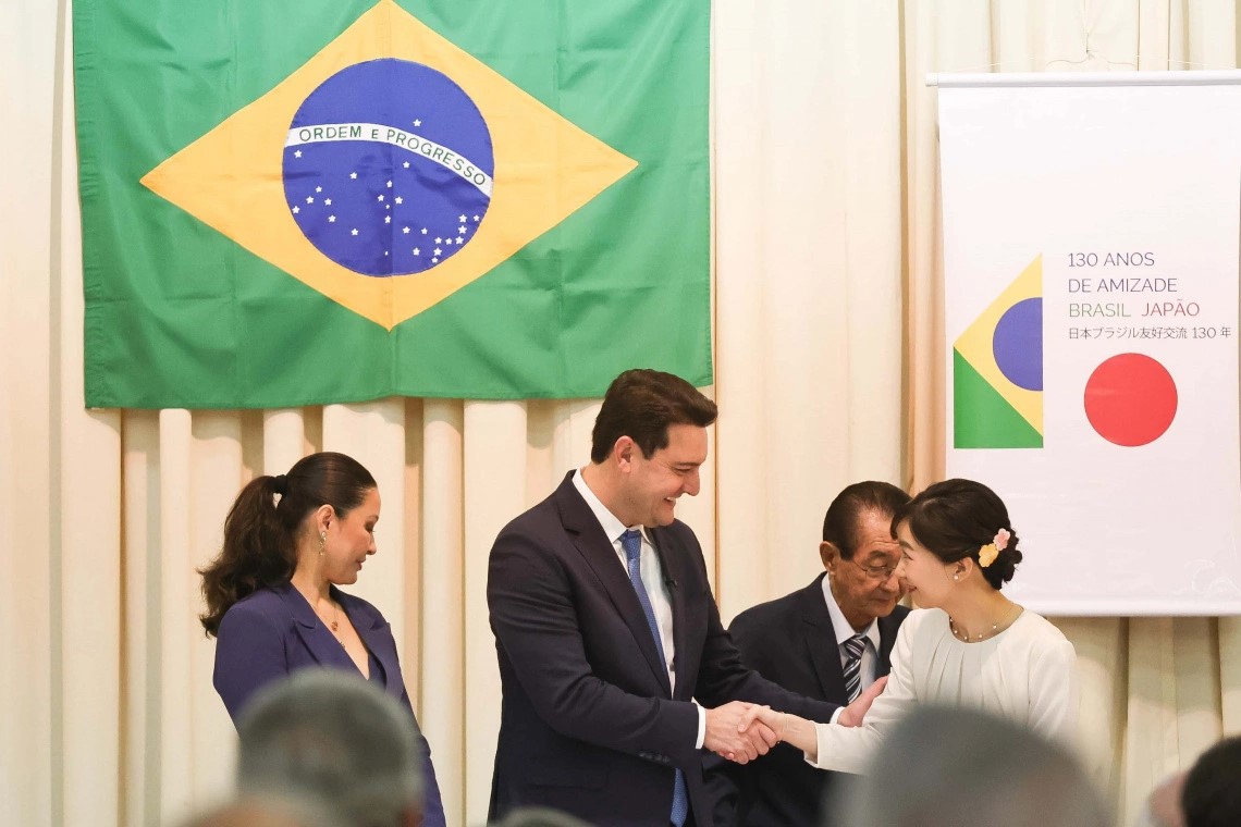 Laços históricos: governador destaca parceria do Paraná com Japão em visita da princesa