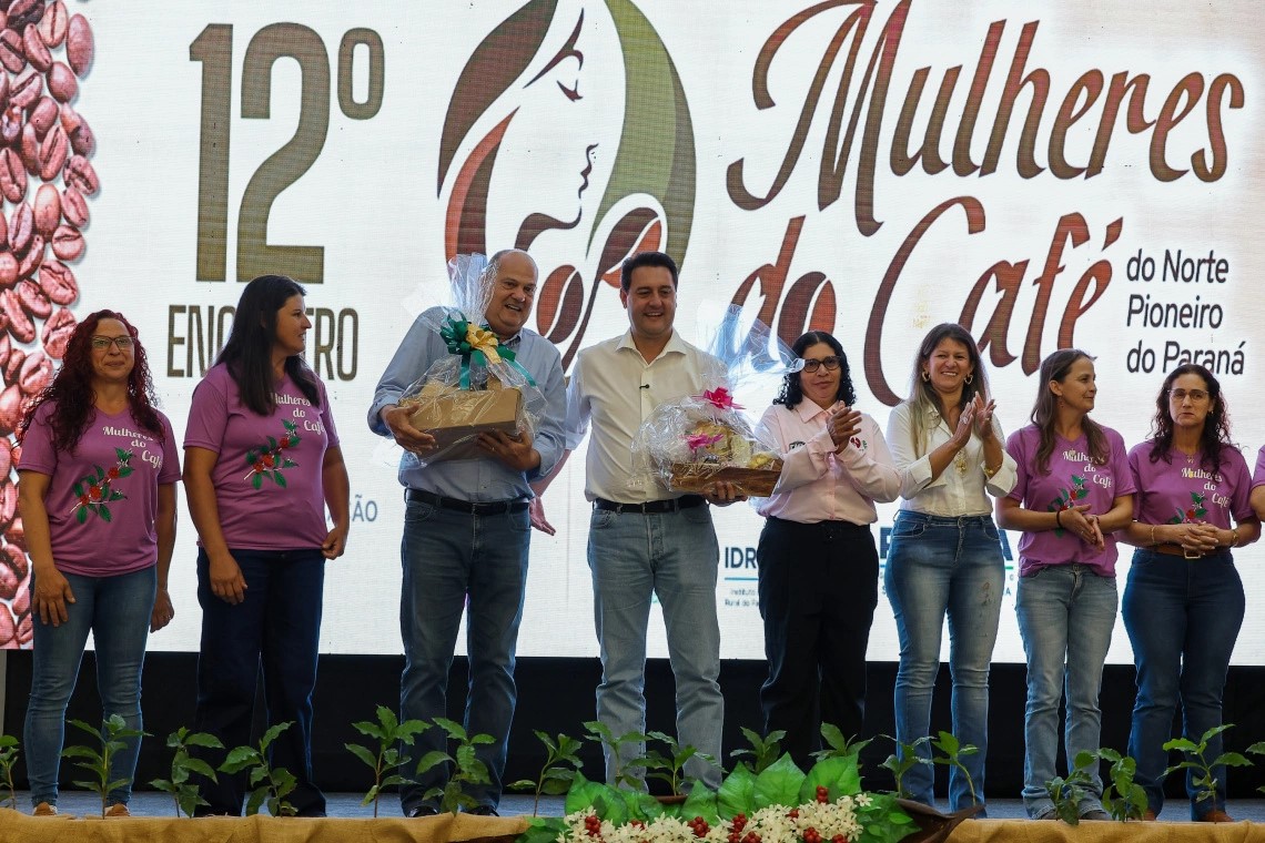 Ratinho Junior destaca protagonismo feminino no 12º Encontro das Mulheres do Café
