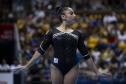 Paranaense Júlia Soares leva ouro no solo Brasileiro de Ginástica Artística
