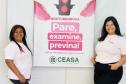 Outubro Rosa: Ceasas de Curitiba e Foz do Iguaçu ofertam serviços gratuitos para mulheres