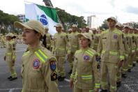 Quarenta e sete mulheres passaram a integrar o Corpo de Bombeiros Militar do Paraná