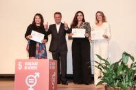 Cerimônia de entrega de selos Viajantes + Seguras 
