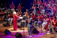 Na imagem, Orquestra Villa Lobos RS. 