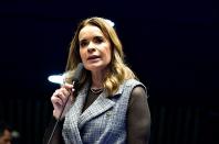 Na imagem Daniella Ribeiro, primeira mulher na Primeira-Secretaria do Senado. 