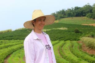 Silvana Santos Marcomini Fávaro, produtora de café.