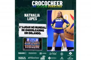 Paranaense ajuda seleção brasileira a conquistar 2º lugar no mundial de cheerleading