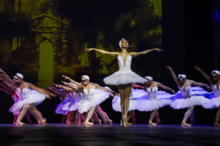 Apresentação de "O Lago dos Cisnes, de Tchaikovsky" para 2 mil crianças da rede municipal de ensino no Teatro Guaira - Curitiba, 17/04/2024