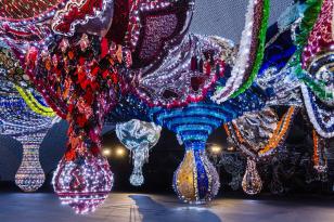 Joana Vasconcelos 2023 - Exposição “Extravagâncias” no MON - Museu Oscar Niemeyer em Curitiba