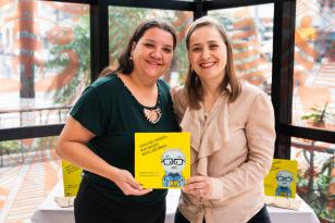 Professoras da rede estadual transformam experiências de vida em livros infantis - Francine Cruz, professora de Educação Física e técnica pedagógica no Núcleo Formadores em Ação, e Débora Bacchi, docente de Artes (atualmente no Núcleo de Comunicação da Seed-PR) deram vida a uma narrativa contada a partir da visão de uma criança sobre o luto