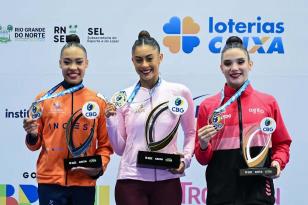 É do Paraná: Bárbara Domingos conquista título no Campeonato Brasileiro de ginástica rítmica
