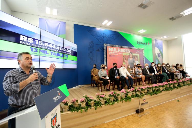 Estado libera R$ 15 milhões para comprar tablets para as agentes comunitárias de saúde