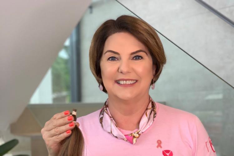 Maria Cristina Cavassin, dona de um salão de beleza, ganhou o Prêmio Sebrae Mulher de Negócios.