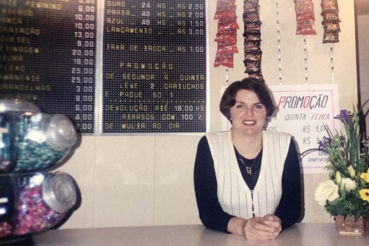 Maria Cristina Cavassin, dona de um salão de beleza, ganhou o Prêmio Sebrae Mulher de Negócios.