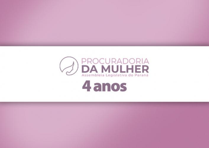 Procuradoria Especial da Mulher completa quatro anos com 348 atendimentos e maior presença nos municípios