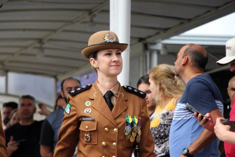 É a primeira vez desde 1959, ano da criação da escola, que uma mulher assume o posto dedicado à formação de jovens paranaenses.