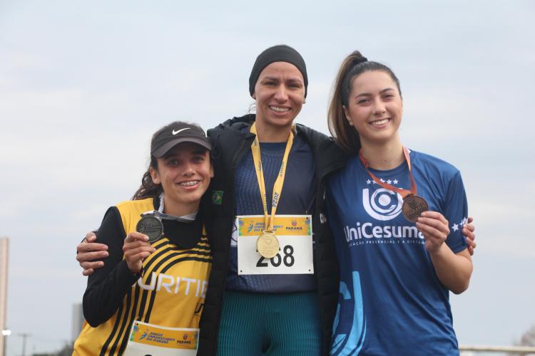 Mais duas atletas apoiadas pelo Estado conquistam vaga para a Olimpíada. Na foto, Tatiane Raquel da Silva