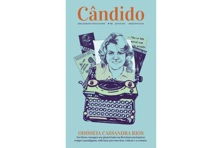 Cândido de julho destaca a trajetória de Cassandra Rios