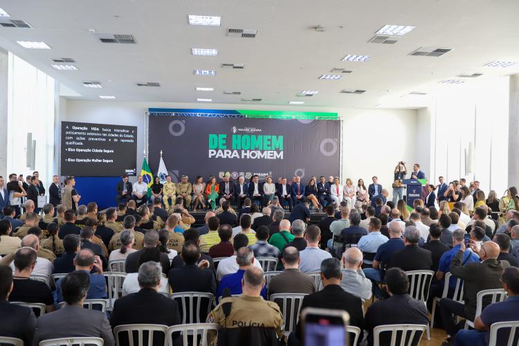 Governador lança projeto de conscientização para combater violência contra a mulher