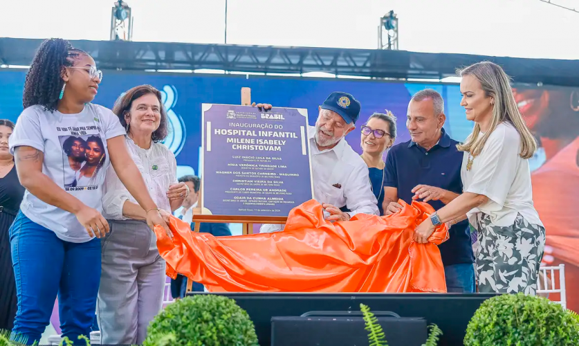 Inauguração hospital infantil