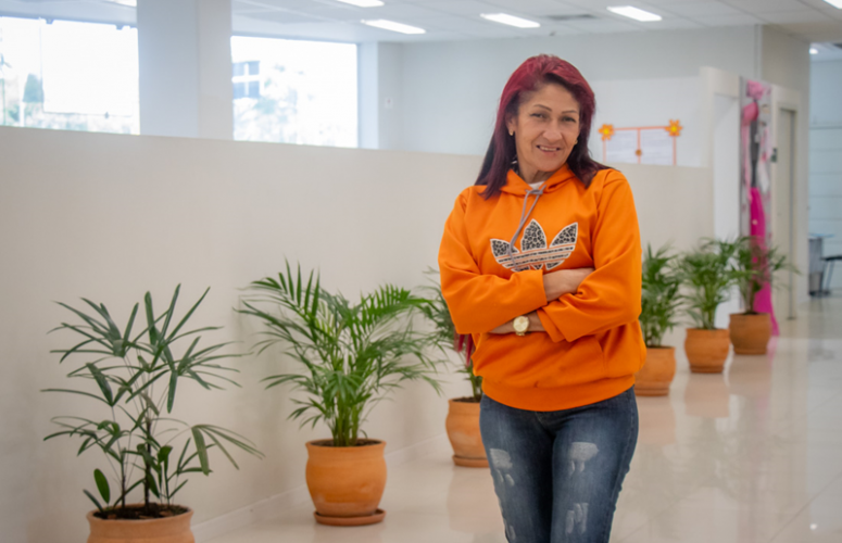 Na foto Jocélia Menegassi