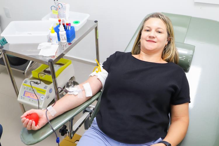 Nova unidade de coleta de sangue de Londrina recebe doadoras ao abrir as portas