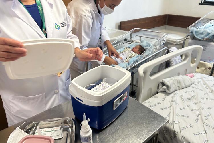 Após 40 dias, Nirsevimabe já protege mais de 1.152 bebês prematuros contra o vírus sincicial