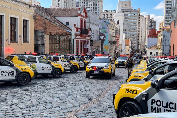 PMPR entrega 54 viaturas e capacita 152 policiais no combate à violência doméstica