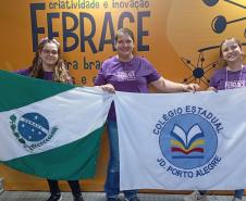 Aluna de escola estadual é premiada na maior feira de ciências do Brasil