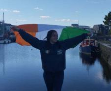 Da zona rural de Palmas para a Irlanda: Luiza Damaratt sonha mais alto após o intercâmbio