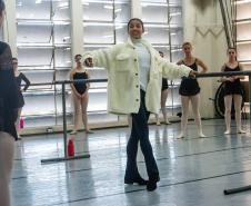 Ex-aluna do Guaíra, primeira bailarina do Philadelphia Ballet dá aula especial