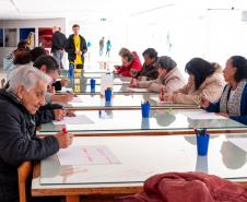 No MON, Arte para Maiores promove roda de conversa com a artista Teca Sandrini
