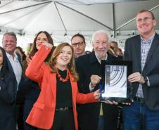 Solenidade de entrega do Selo de Boas Práticas para CEASA