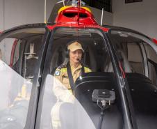 Pioneirismo nas alturas: Corpo de Bombeiros tem primeira mulher piloto de helicóptero 