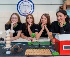 Alunas de Campo Largo levam projeto a evento nacional de empreendedorismo jovem