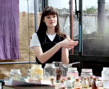 Lançamento de livro no Museu Alfredo Andersen