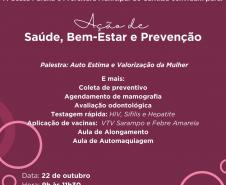Outubro Rosa: Ceasas de Curitiba e Foz do Iguaçu ofertam serviços gratuitos para mulheres