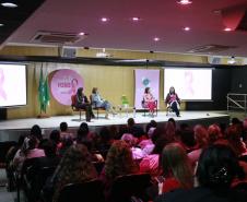 Conversa Rosa: servidoras do Estado recebem palestras sobre prevenção do câncer
