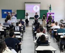 Mulher Segura: policiais realizam palestra para alunos de Direito em Ponta Grossa