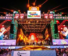 Roberta Miranda e Raça Negra transformam Pontal do Paraná em palco de grandes emoções