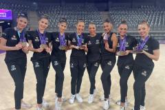 Paranaenses ajudam Brasil a conquistar o ouro na Copa do Mundo de Ginástica Rítmica