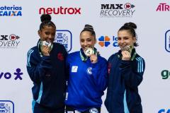 Paranaense Júlia Soares leva ouro no solo Brasileiro de Ginástica Artística